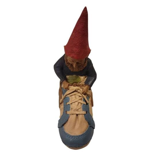 1990 Cairn Studios Tom Clark Pheidippides Gnome Shoe & Coin  USA - Picture 8 of 10